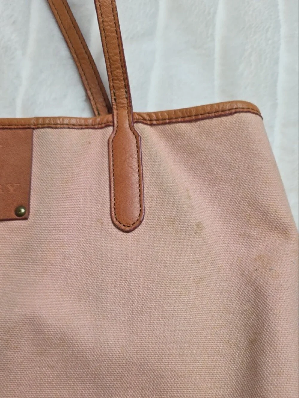 Burberry canvas tote